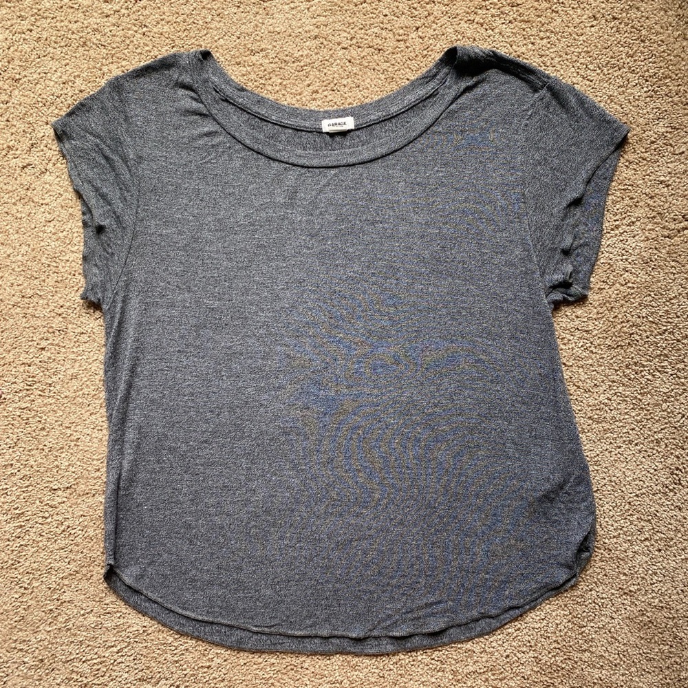 Garage grey basic tee